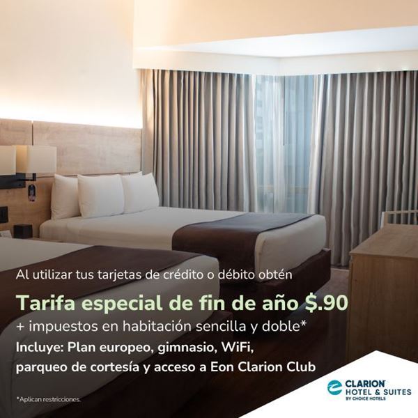 Foto de Tarifa especial de fin de año en CLARION SUITES