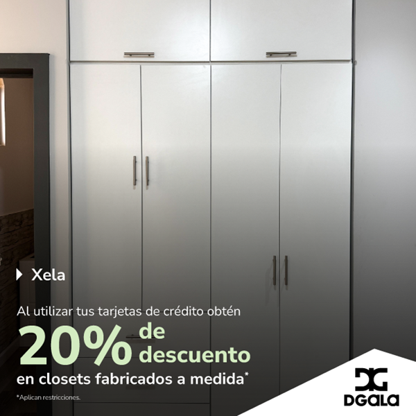 Foto de D´Gala te da 20% de descuento en closet