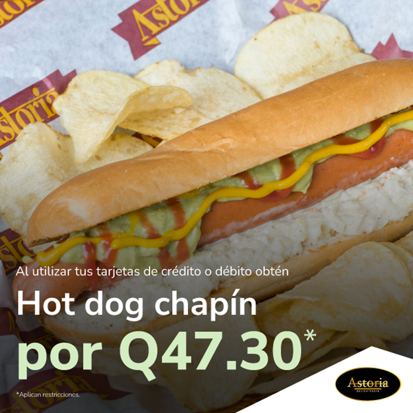 Foto de Astoria Hot dog chapín
