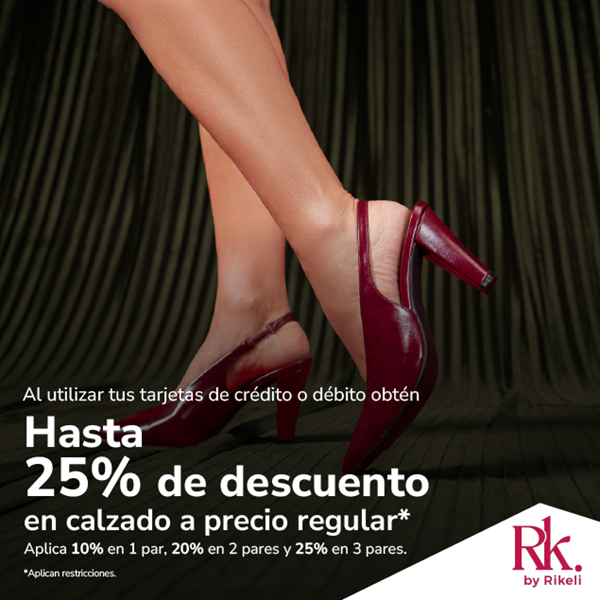 Foto de 25% de descuento en RIKELI