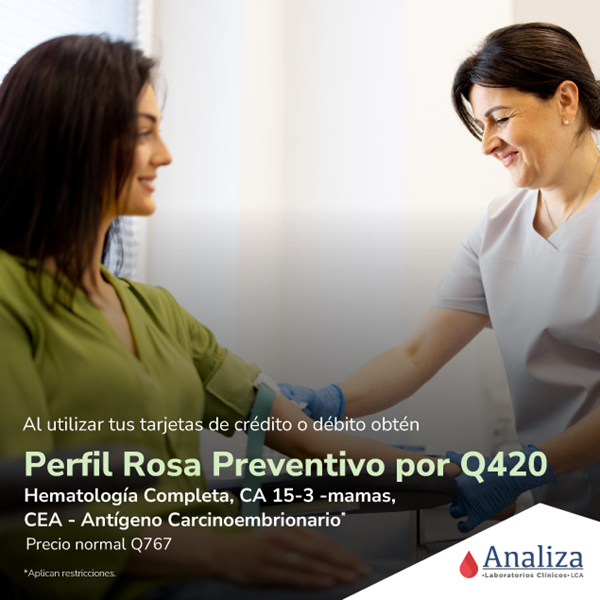 Foto de Analiza Perfil Rosa preventivo por Q420