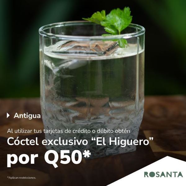 Foto de Rosanta Cóctel exclusivo "El Higuero"