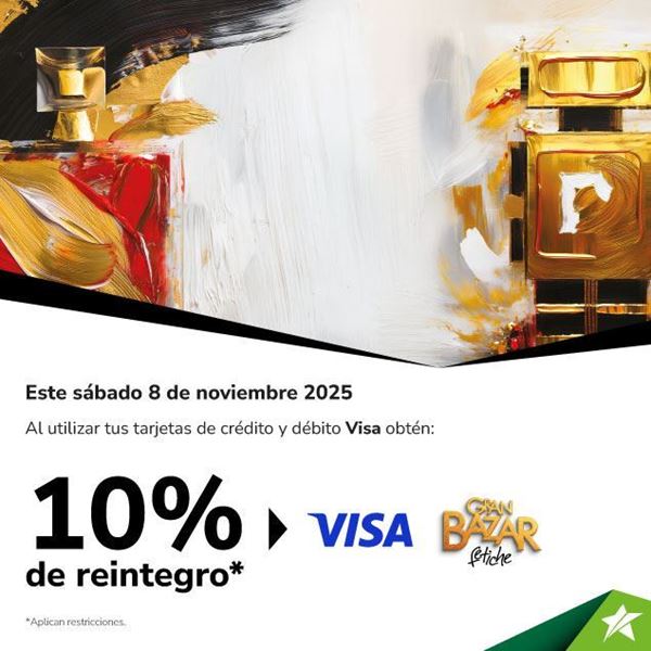 Foto de 10% reintegro Fetiche Visa
