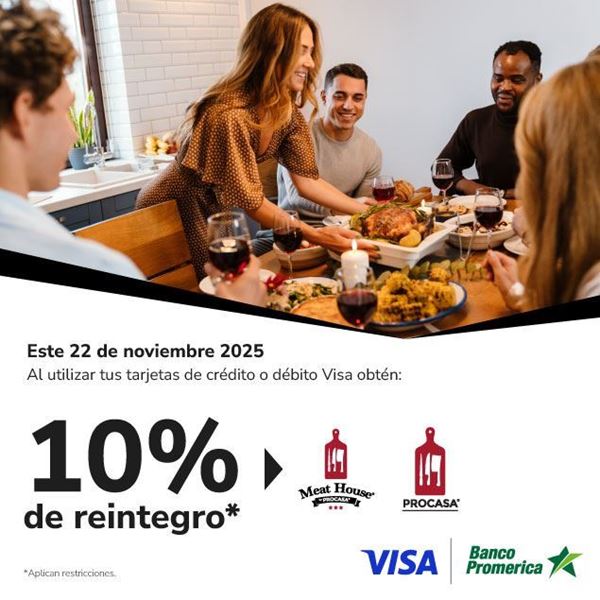 Foto de 10% de reintegro VISA en MEAT HOUSE BY PROCASA Y PROCASA