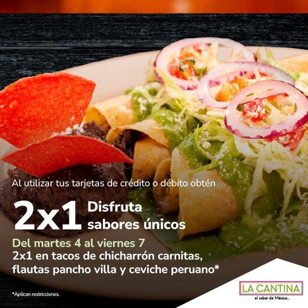 Foto de 2x1 en La Cantina