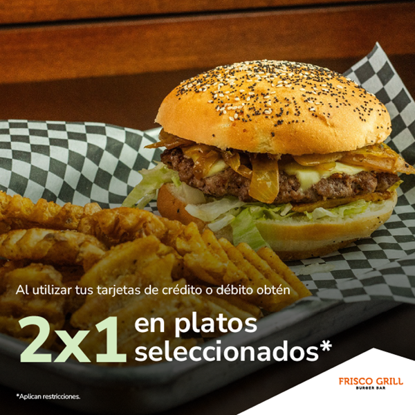 Foto de 2x1 en platos seleccionados en Frisco Grill.