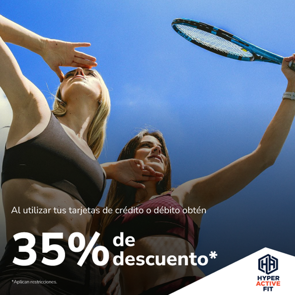 Foto de 35% de descuento  en  Hyperactive