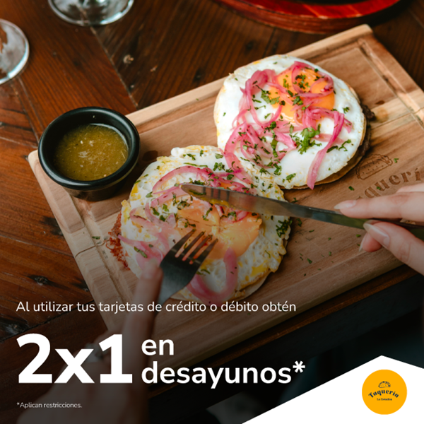 Foto de Taquería la Estación 2X1 en desayunos