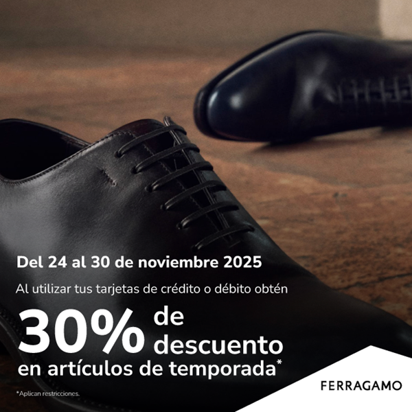 Foto de 30% de descuento en FERRAGAMO