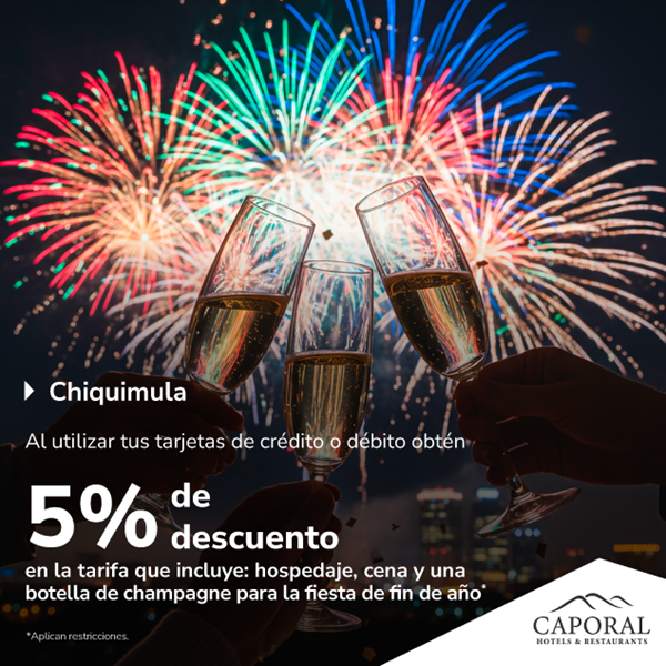 Foto de Hotel Grand Caporal 5% de descuento en hospedaje y cena.