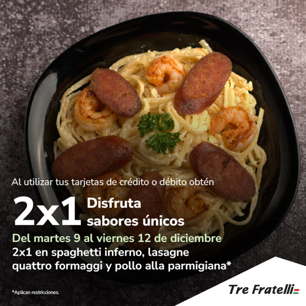 Foto de 2x1 en TRE FRATELLI