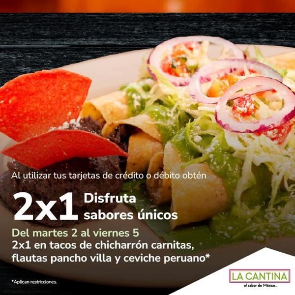 Foto de 2x1 en LA CANTINA