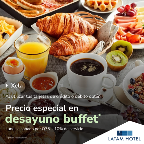 Foto de Hotel LATAM buffet de desayuno por Q75