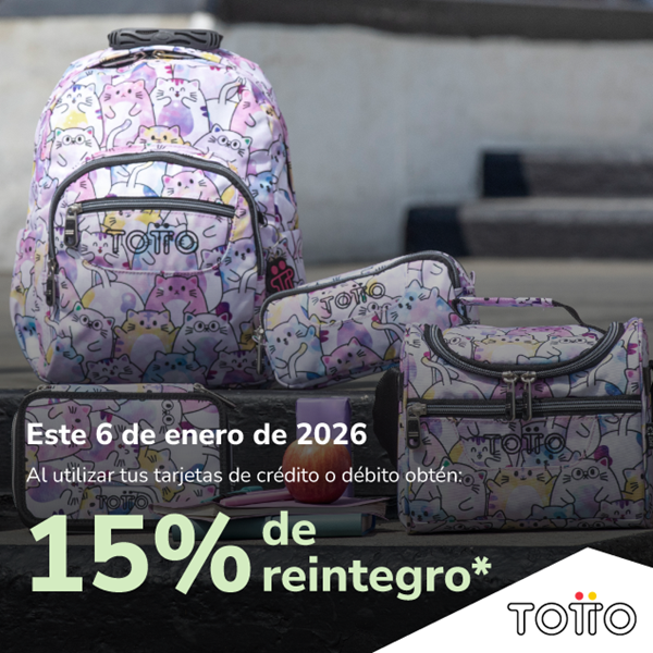 Foto de 15% de reintegro en TOTTO