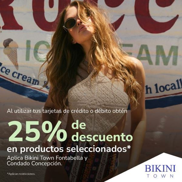 Foto de 25% de descuento en BIKINI TOWN