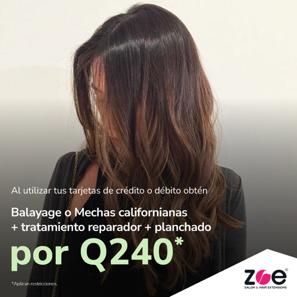 Foto de Balayage o Mechas californianas a Q240 en ZOE