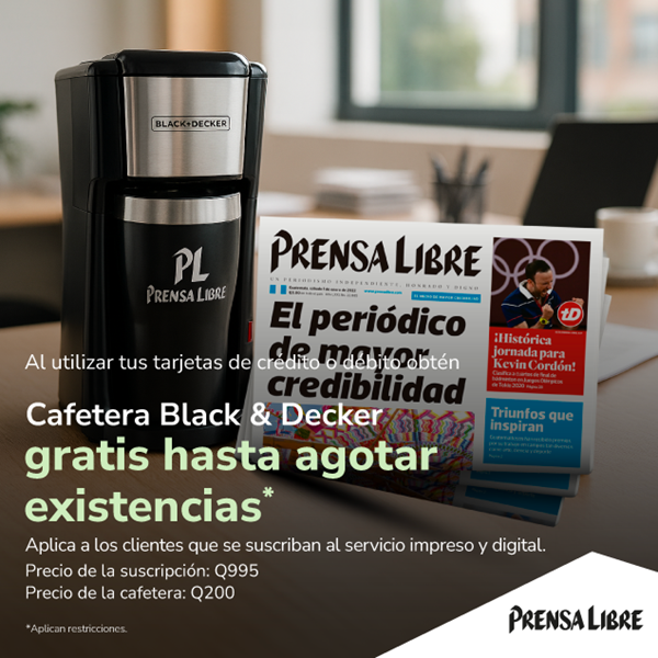 Foto de Cafetera gratis en PRENSA LIBRE