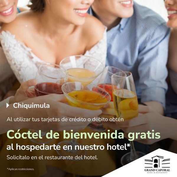 Foto de Cóctel de bienvenida en Grand Caporal Hotel