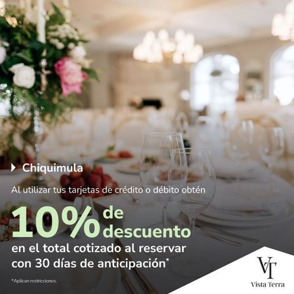 Foto de Eventos con Estilo Vista Terra