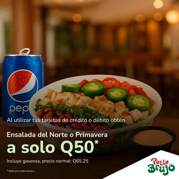 Foto de Ensalada a Q50 en POLLO BRUJO