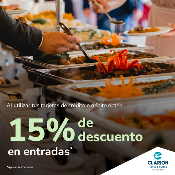 Foto de 15% de descuento en CLARION HOTEL & SUITES