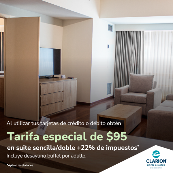 Foto de Tarifa especial en CLARION HOTEL & SUITES