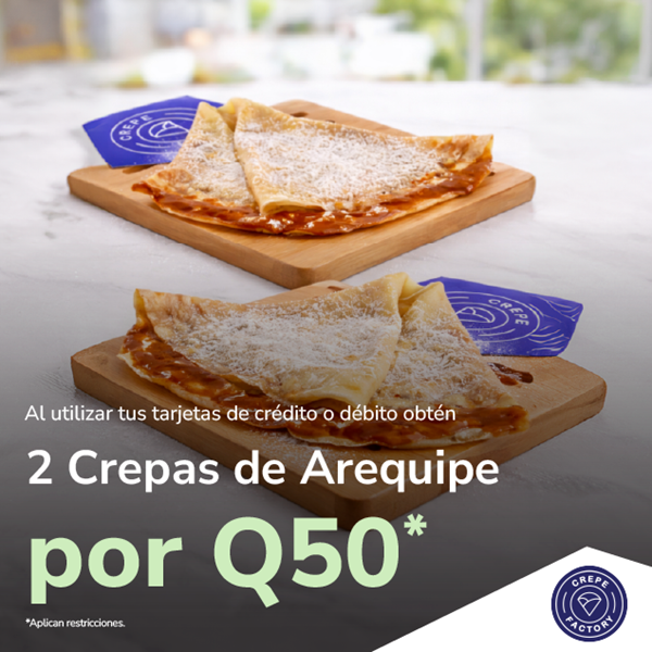 Foto de Crepe Factory 2x1