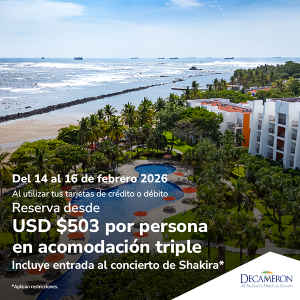 Foto de Decameron concierto residencia Shakira