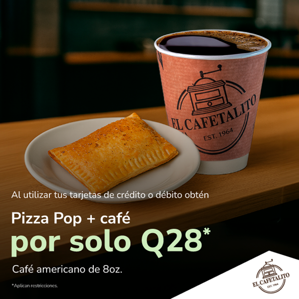 Foto de Combo pizza por Q28 en EL CAFETALITO