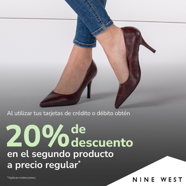 Foto de 20% de descuento en NINE WEST
