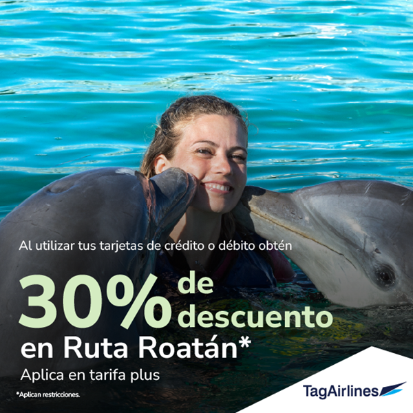 Foto de 30% de descuento ruta Roatán en TAG