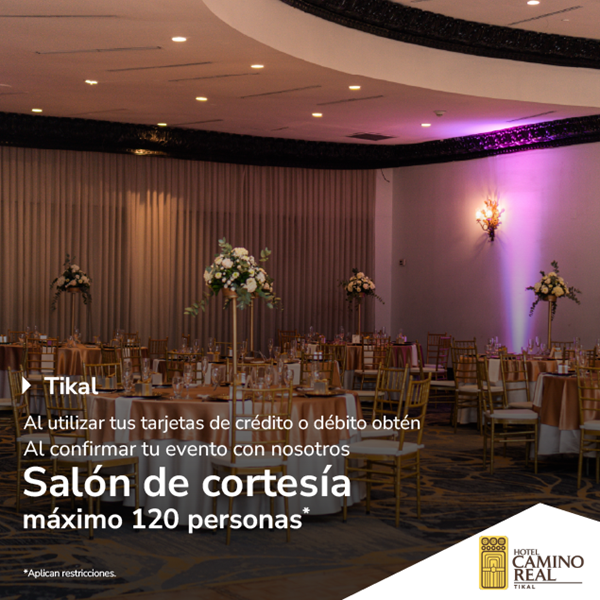 Foto de Camino Real Tikal salón de cortesía.