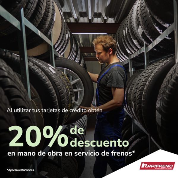 Foto de 20% de descuento en Mano de Obra en Rapifreno