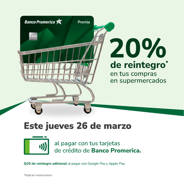 Foto de ¡Llena tu carreta con el 20% de reintegro en supermercados!