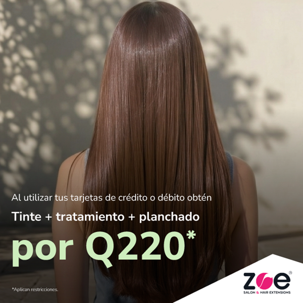 Foto de Tinte + tratamiento + planchado a Q220 en ZOE