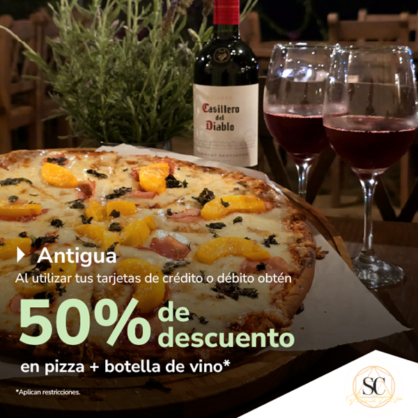 Foto de SC Altos de la Antigua 50% de descuento en pizza