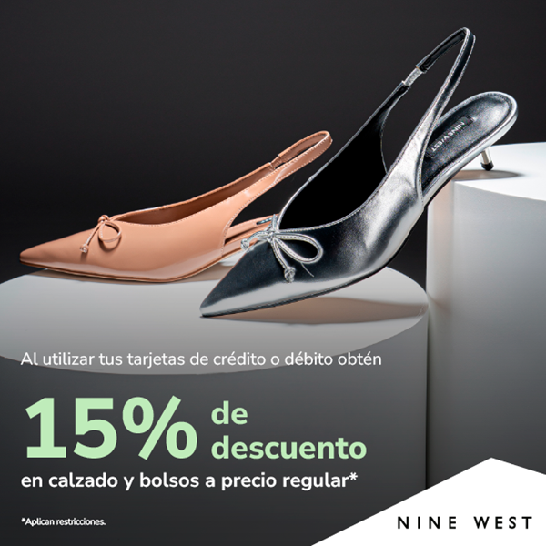 Foto de 15% de descuento en NINE WEST
