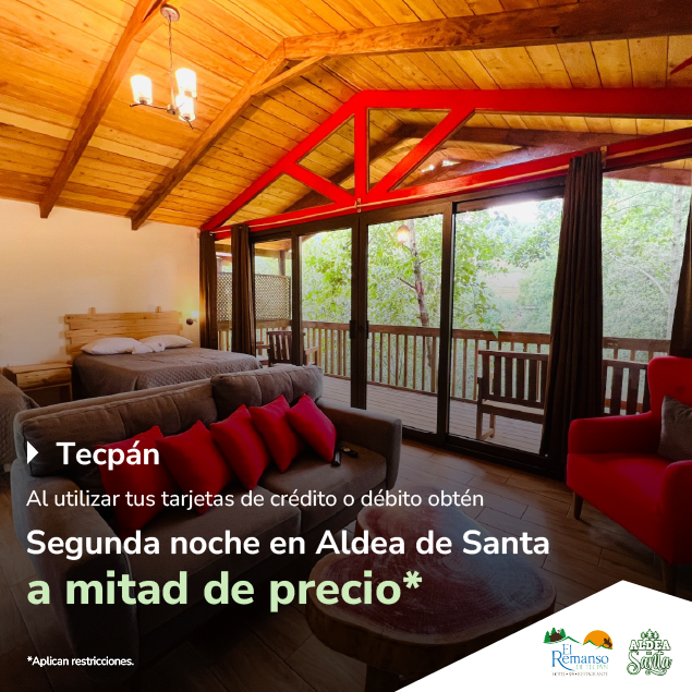 Foto de Remanso Tecpán segunda noche a mitad de precio
