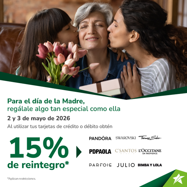 Foto de 15% de reintegro en  Regalos PANDORA, SWAROVSKI, PDPAOLA, THOMAS SABO, C'SANTOS, L'OCCITANE, PARFOIS, JULIO, BIMBA Y LOLA