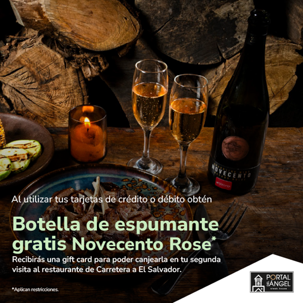 Foto de Botella de espumante Novecento Rose gratis en PORTAL DEL ANGEL