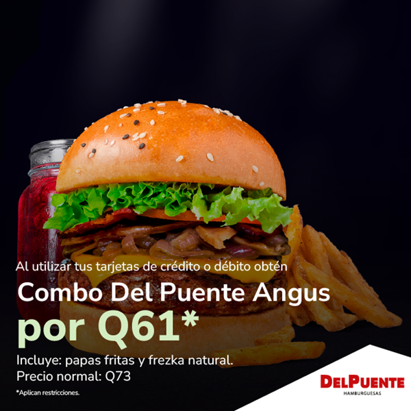 Foto de Combo Del Puente Angus por Q61 en Del Puente