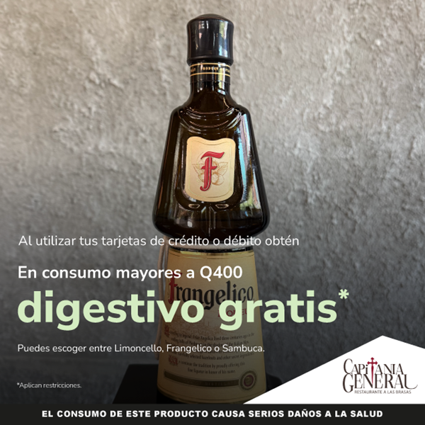 Foto de Digestivo gratis en CAPITANIA GENERAL