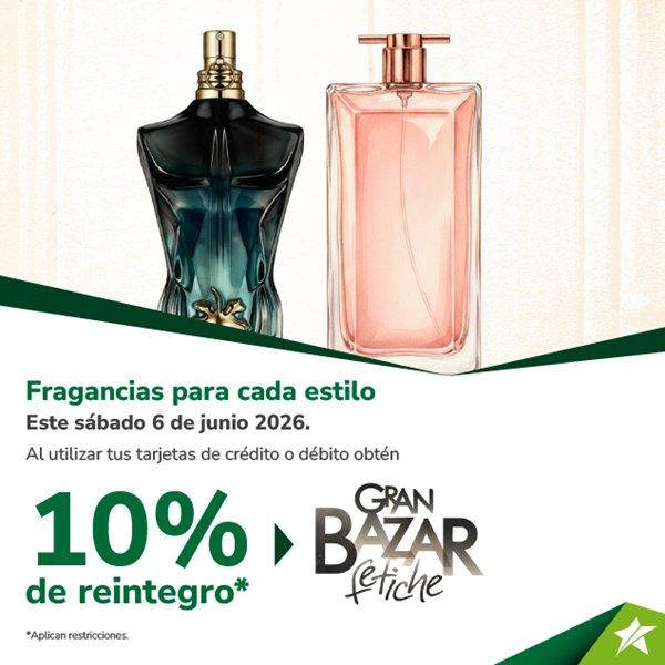 Foto de 10% de reintegro en FETICHE