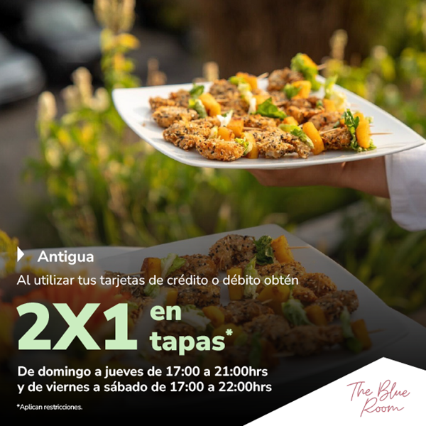 Foto de The Blue Room 2x1 en tapas.