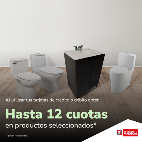 Foto de Distribuidora Mariscal hasta 12 cuotas en productos seleccionados.