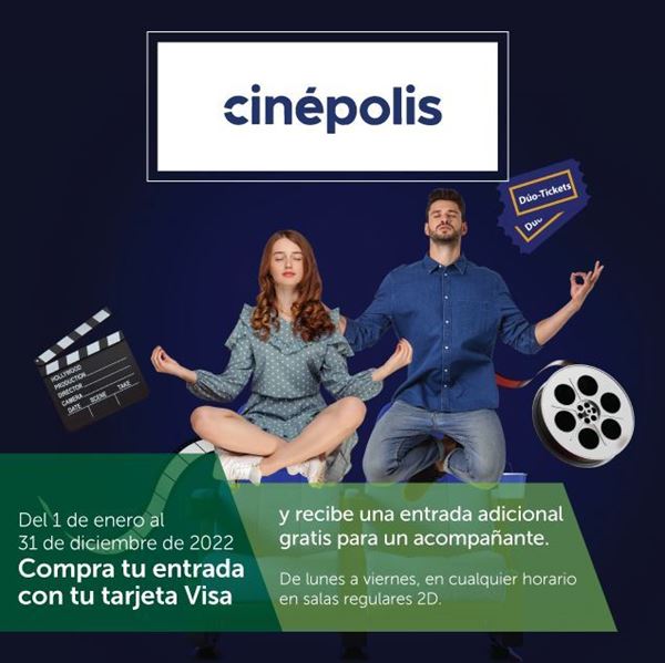 Foto de Duo Tickets Visa -  Cinepolis