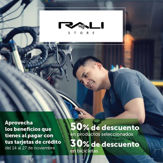 Foto de Obtén hasta 50% de descuento pagando con tus tarjetas de crédito en Rali Store