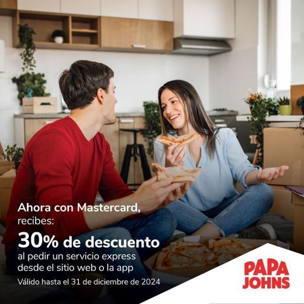 Foto de PAPA JOHNS_MASTERCARD