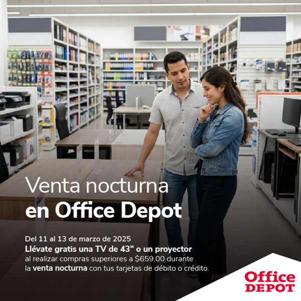 Foto de OFFICE DEPOT VENTA NOCTURNA